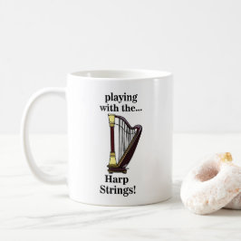 Harp Musical Instrument Harp Kaffemugg