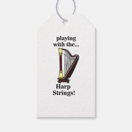 Harp Musical Instrument Harp Presentetikett