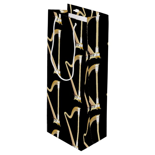 Harp Musician Music Teacher (Framsidan Vinklad)