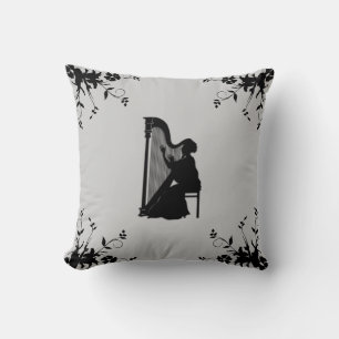 Harp Player Decorative Dekorativ kudde