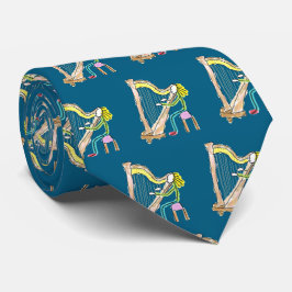 Harp Playing Stickman Slips