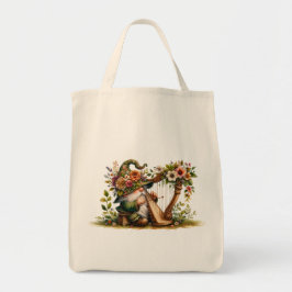 Harp Plutning Garden Gnome Tygkasse