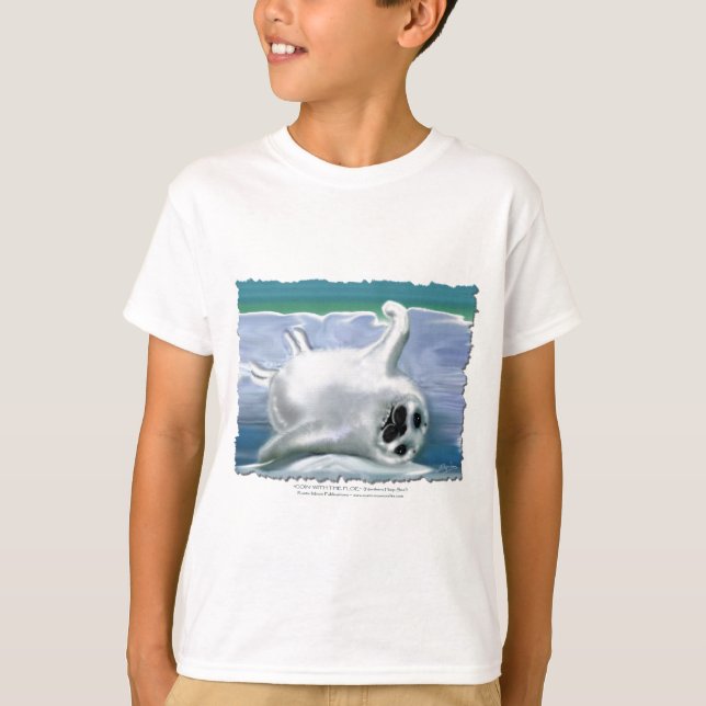 HARP SEAL BABY TEE SHIRT (Framsida)