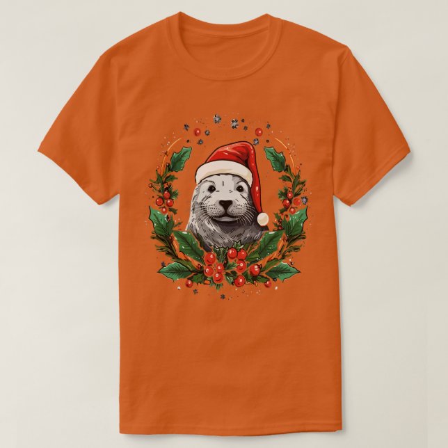 Harp Seal-jul T Shirt (Design framsida)