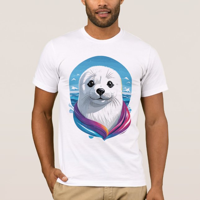 Harp Seal T Shirt (Framsida)