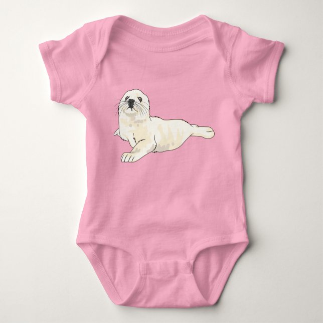 Harp Seal Valp T Shirt (Framsida)