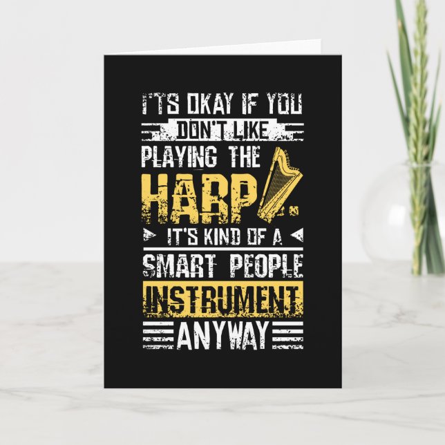 Harp Smart People Kort (Framsida)
