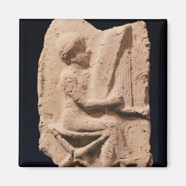 Harp-spelare, 1830-1600 BC Magnet (Framsidan)