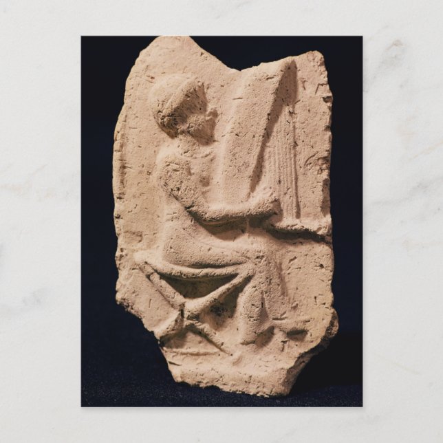 Harp-spelare, 1830-1600 BC Vykort (Framsida)