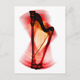 Harp spin vykort