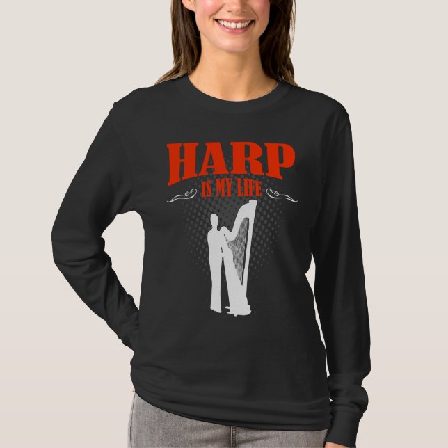 Harp T Shirt (Framsida)