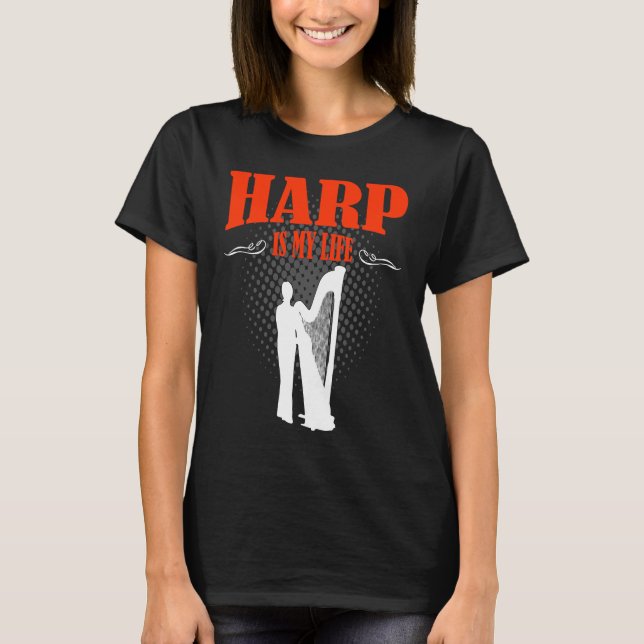 Harp T Shirt (Framsida)