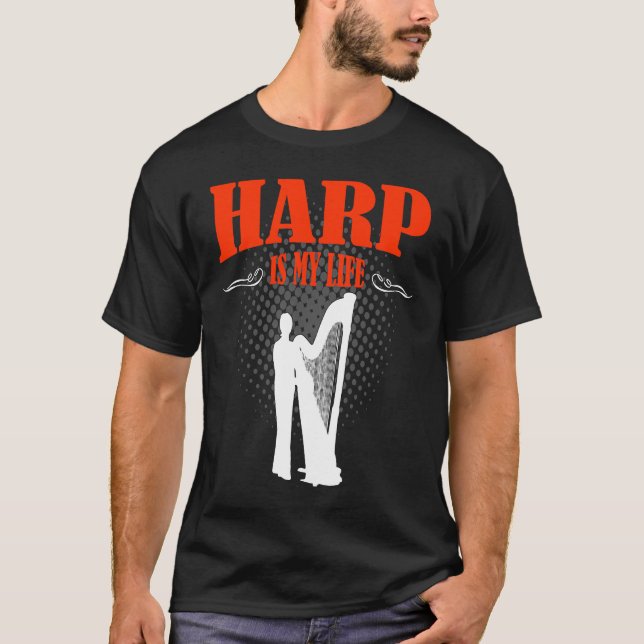 Harp T Shirt (Framsida)