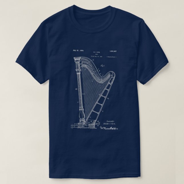 Harp T Shirt (Design framsida)
