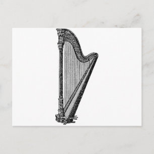 Harp Vykort