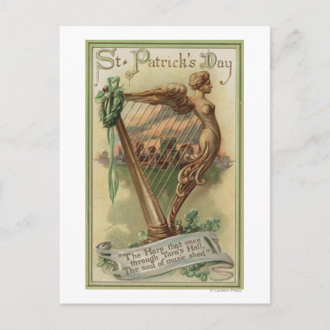 Harpan Hara Hall-scenen Vykort (Framsida)