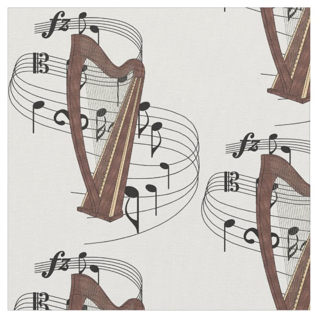 Harpatyg Tyg (Närbild)