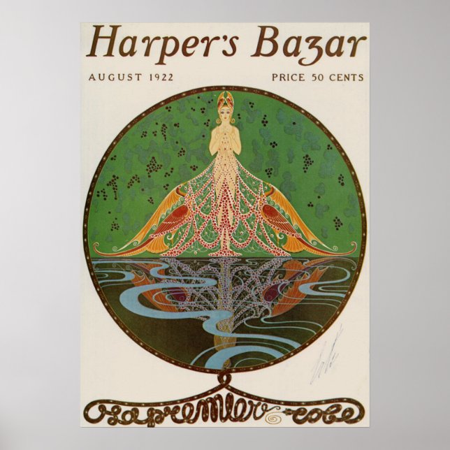 HARPER BAZAR POSTER (Framsidan)