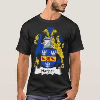 Harper Coat of Arms  Family Crest 60th  T Shirt