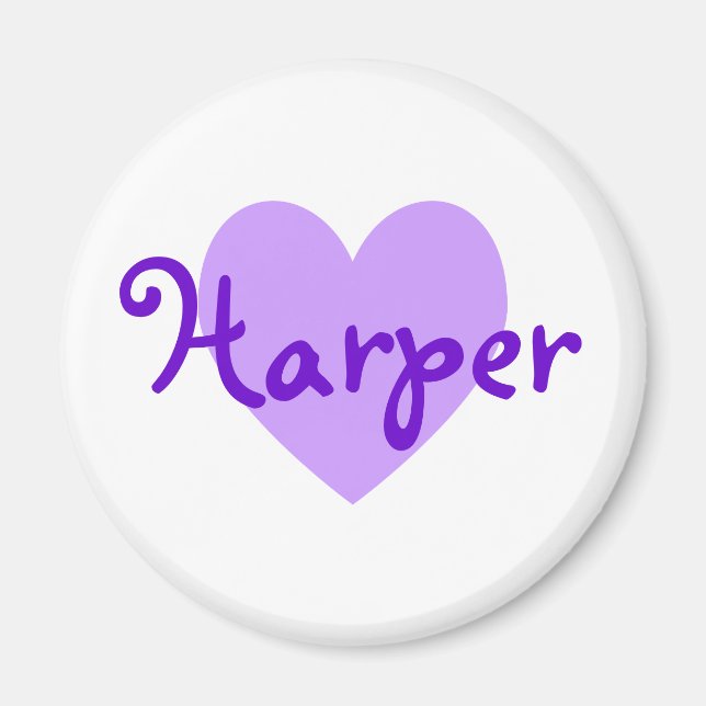 Harper i Lila Magnet (Framsidan)