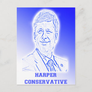 Harper Konservativ Vykort