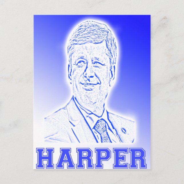 Harper Logotyp Vykort (Framsida)