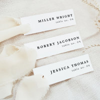 HARPER Modern Minimalist Slender Place Card Namn