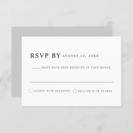 HARPER Modern, minimalistisk, klassisk, seriös, re Inbjudningar