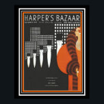 Harpers Bazaar Art Deco Cover 16 x 20 Poster<br><div class="desc">Unikt konsthandlings-skydd för Harpers basar</div>