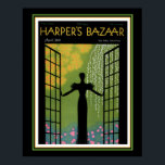 Harpers Bazaar Art Deco Cover 16 x 20 Poster<br><div class="desc">Snygg April 1933,  utgåva av Harpers Bazaar</div>