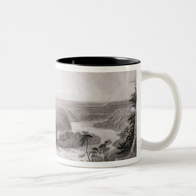 Harpers färja, West Virginia Två-Tonad Mugg (Höger)