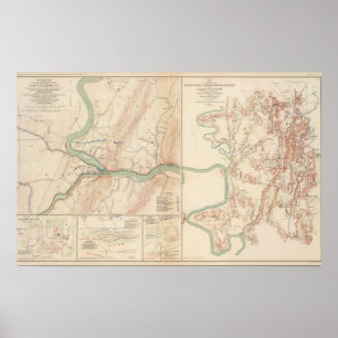 Harpers Ferry, Hagerstown, Funkstown Poster