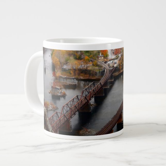 Harpers Ferry i Fall Jumbo Mugg (Framsida vänster)