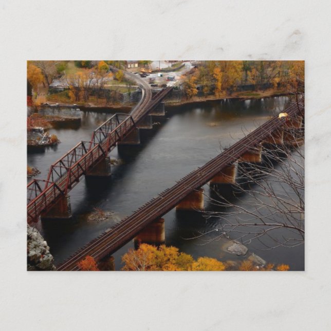 Harpers Ferry in Fall Vykort (Framsida)