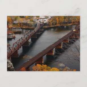 Harpers Ferry in Fall Vykort