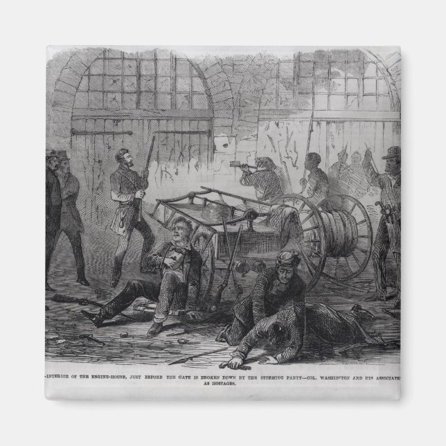 Harper's Ferry Insurrecension Magnet (Framsidan)