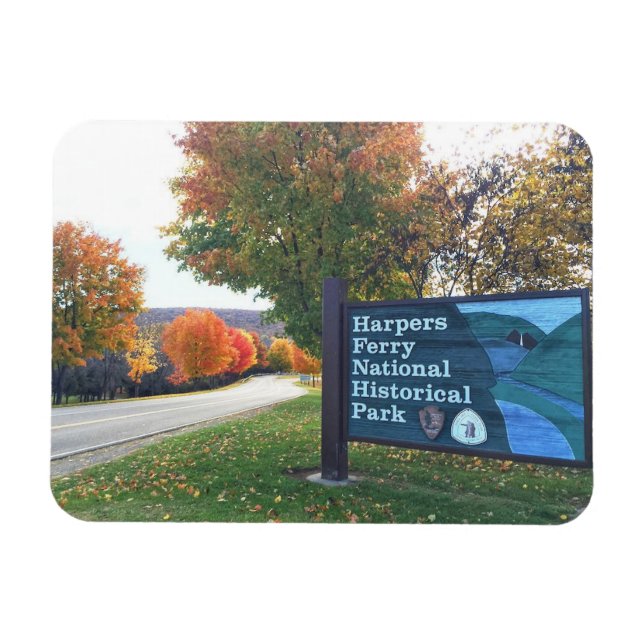 Harpers Ferry National Historical Park Entrance Magnet (Horisontell)