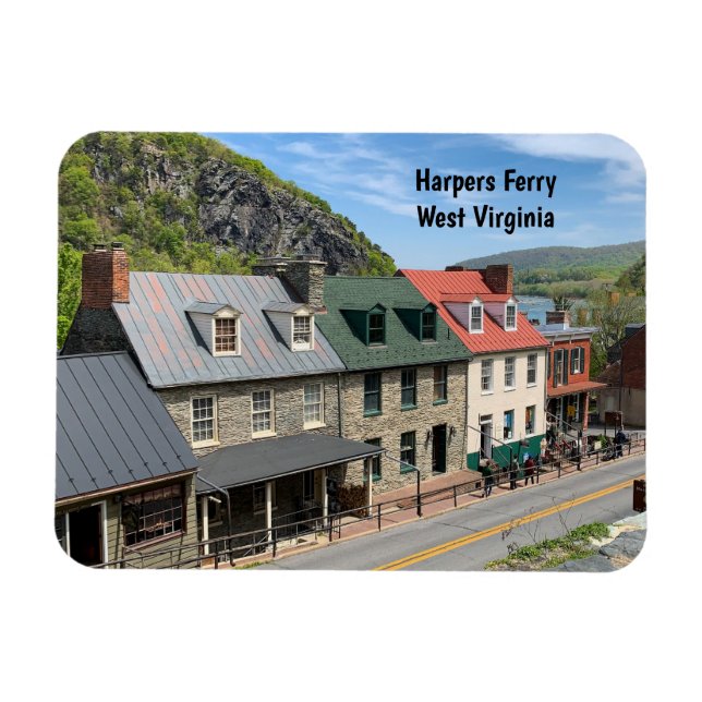 Harpers Ferry, Väster Virginia Magnet (Horisontell)