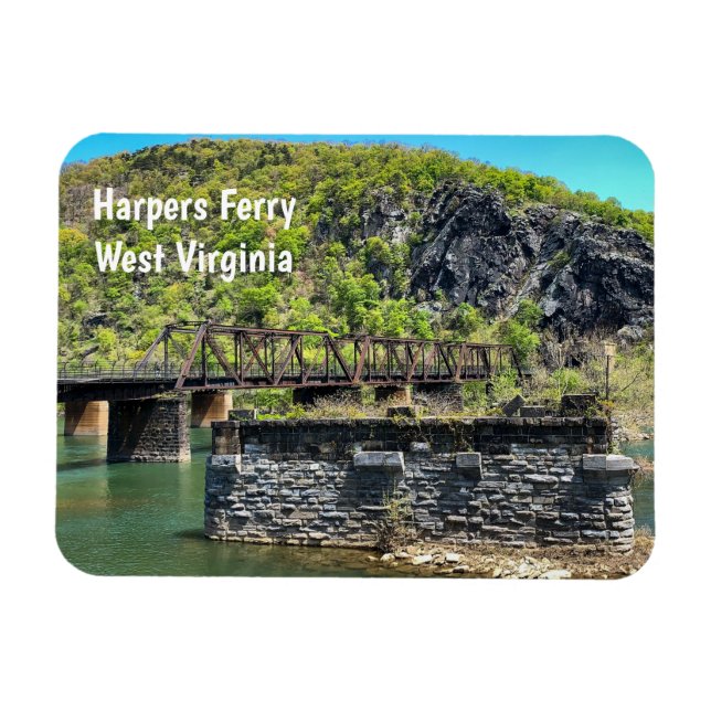 Harpers Ferry, Väster Virginia Magnet (Horisontell)