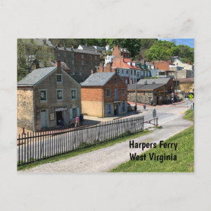 Harpers Ferry, Väster Virginia Vykort
