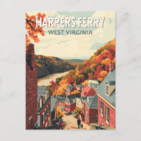 Harpers Ferry West Virginia Resa Konst Vintage