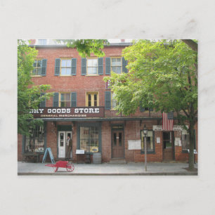 Harpers Ferry WV Dry Goods Store vycard Vykort