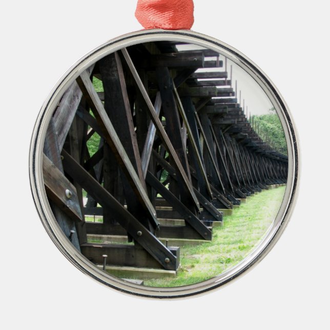 Harpers Ferry WV Razed Railroad Ornament (Framsidan)