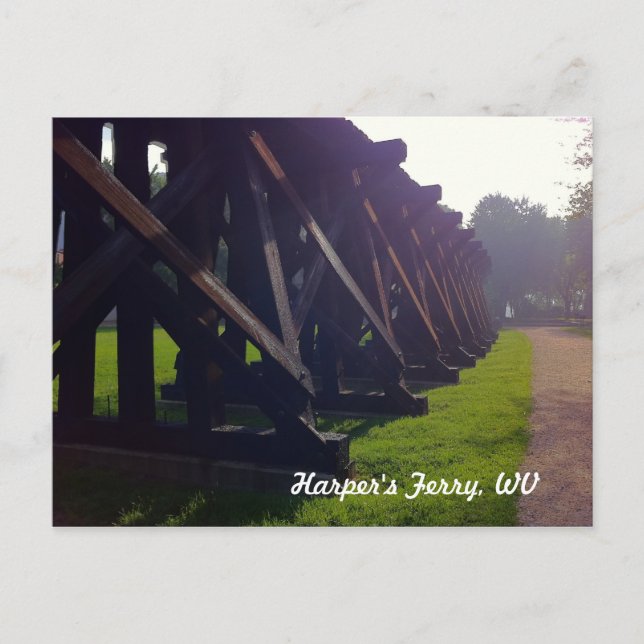 Harper's Ferry, WV Vykort (Framsida)