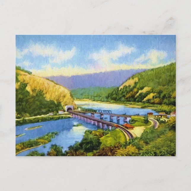 Harpers Ferry, WV Vykort (Framsida)