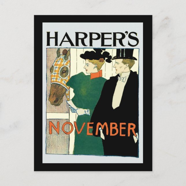 Harpers June Horse for Sale Vykort (Framsida)