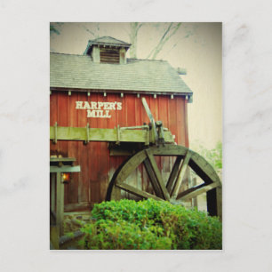 Harper's Mill Vykort