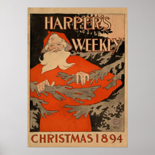 Harpers varje vecka av Edward Penfield. Poster