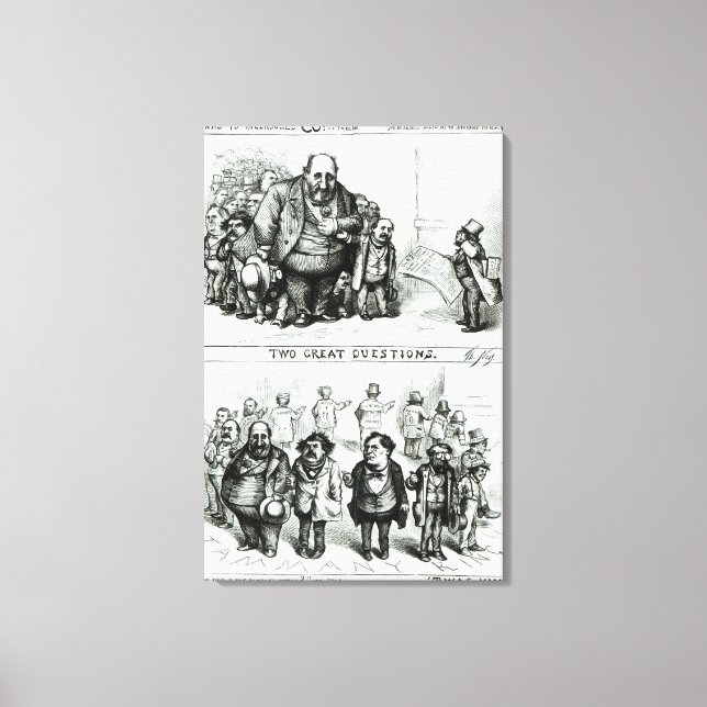 Harper's Weekly Canvastryck (Framsida)