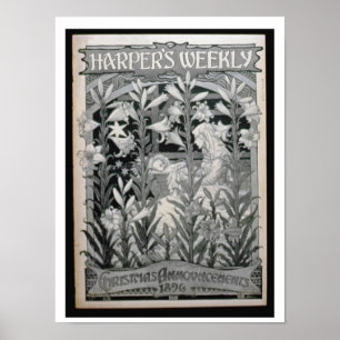 "Harper's Weekly", julkungörelser 1896 (l Poster